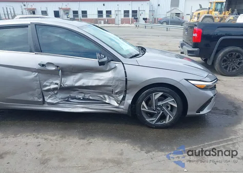 2024 Hyundai Elantra Limited from USA, damaged, VIN KMHLP4DG4RU662057